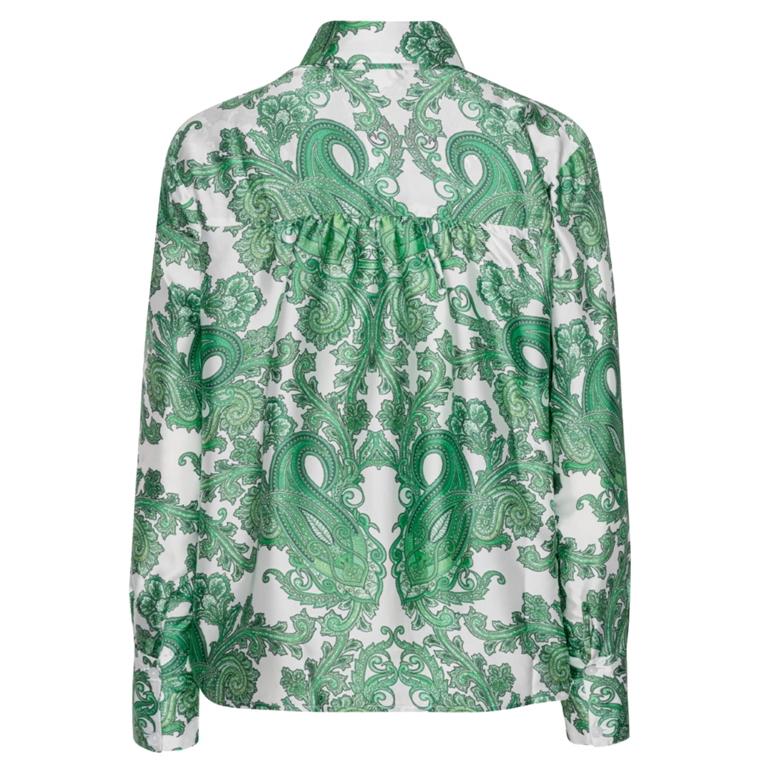 Karmamia Augusta Skjorte, Paloma Paisley Green